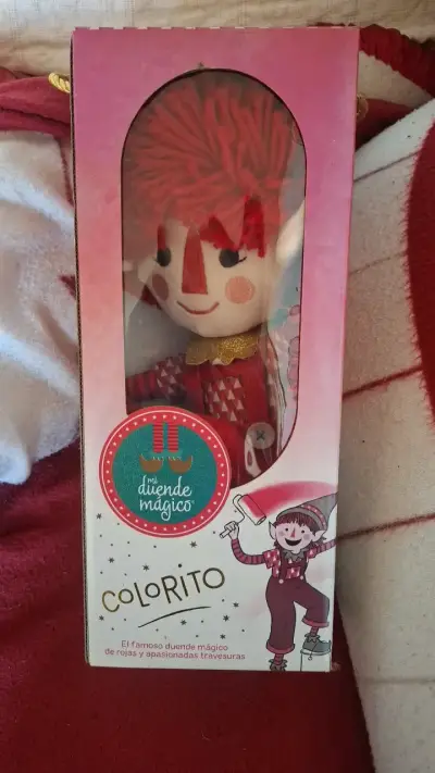 Muñeco Duende Mágico Colorito de Peluche - miniatura 1