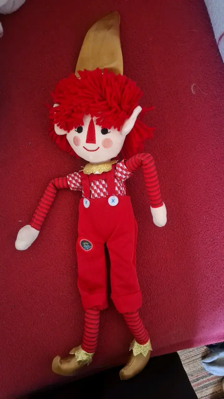 Muñeco Duende Mágico Colorito de Peluche - 2