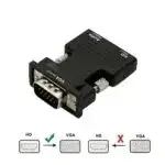 Adaptador HDMI a VGA Negro - miniatura 1