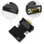 Adaptador HDMI a VGA Negro - 2