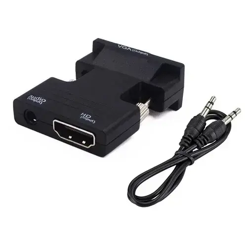 Adaptador HDMI a VGA Negro - 3