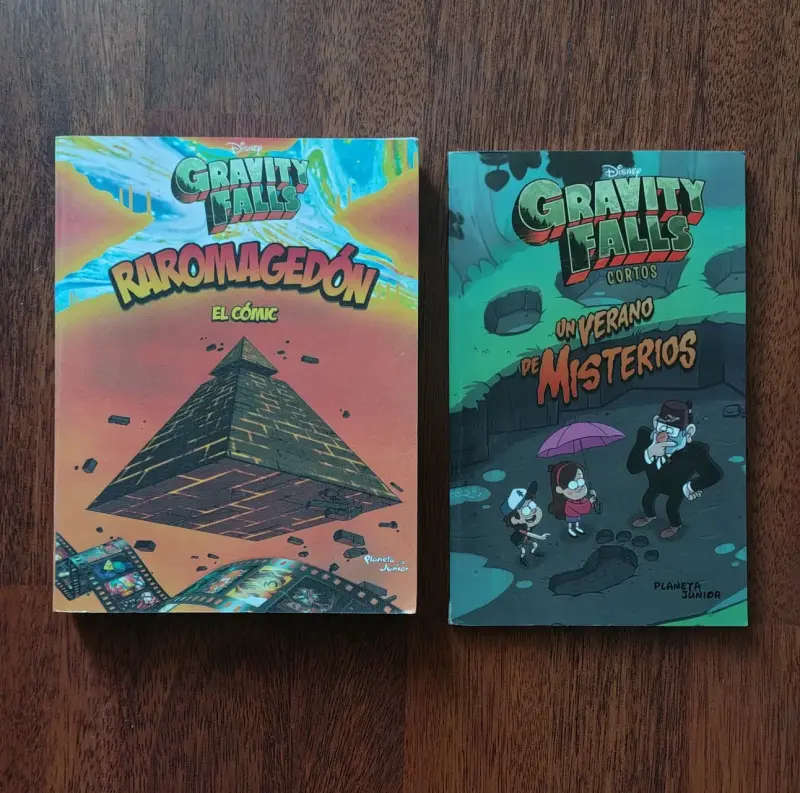 Libros de Gravity Falls - 2 tomos