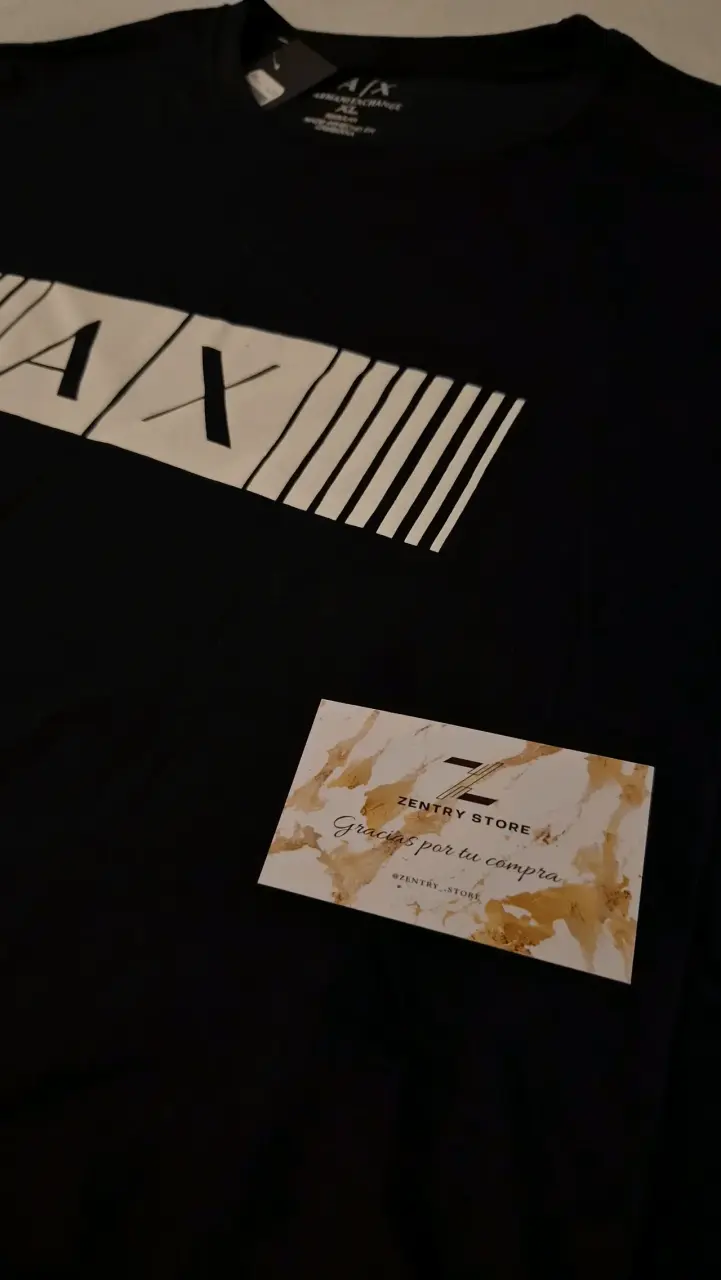 Conjunto deportivo negro Armani Exchange para homb - 2