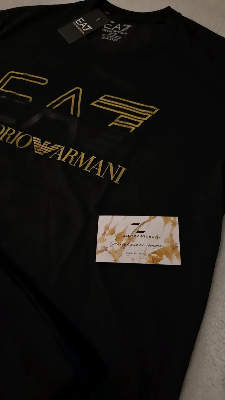 Conjunto deportivo negro Emporio Armani EA7 - 2