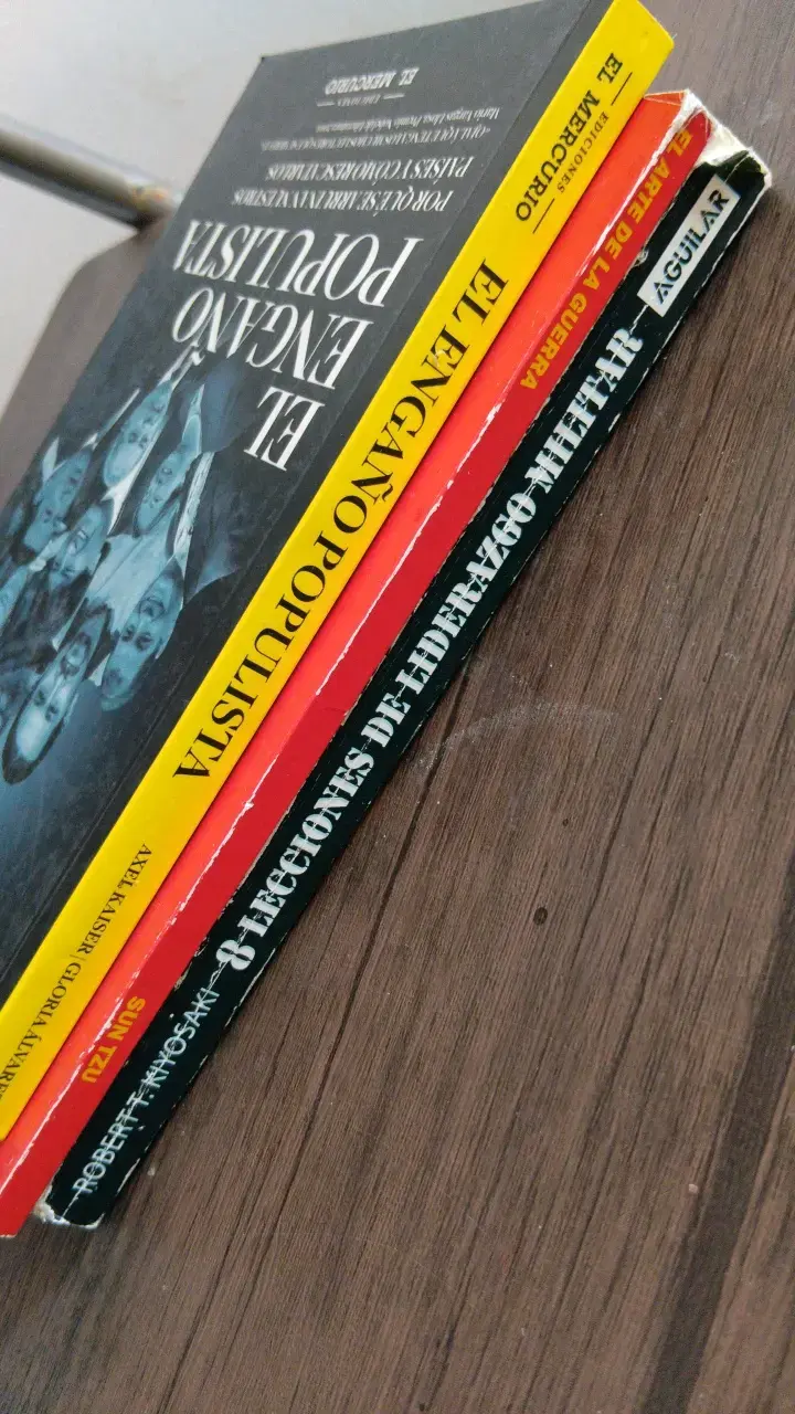 Set de libros de liderazgo y estrategia.ALTERNATIV - 4