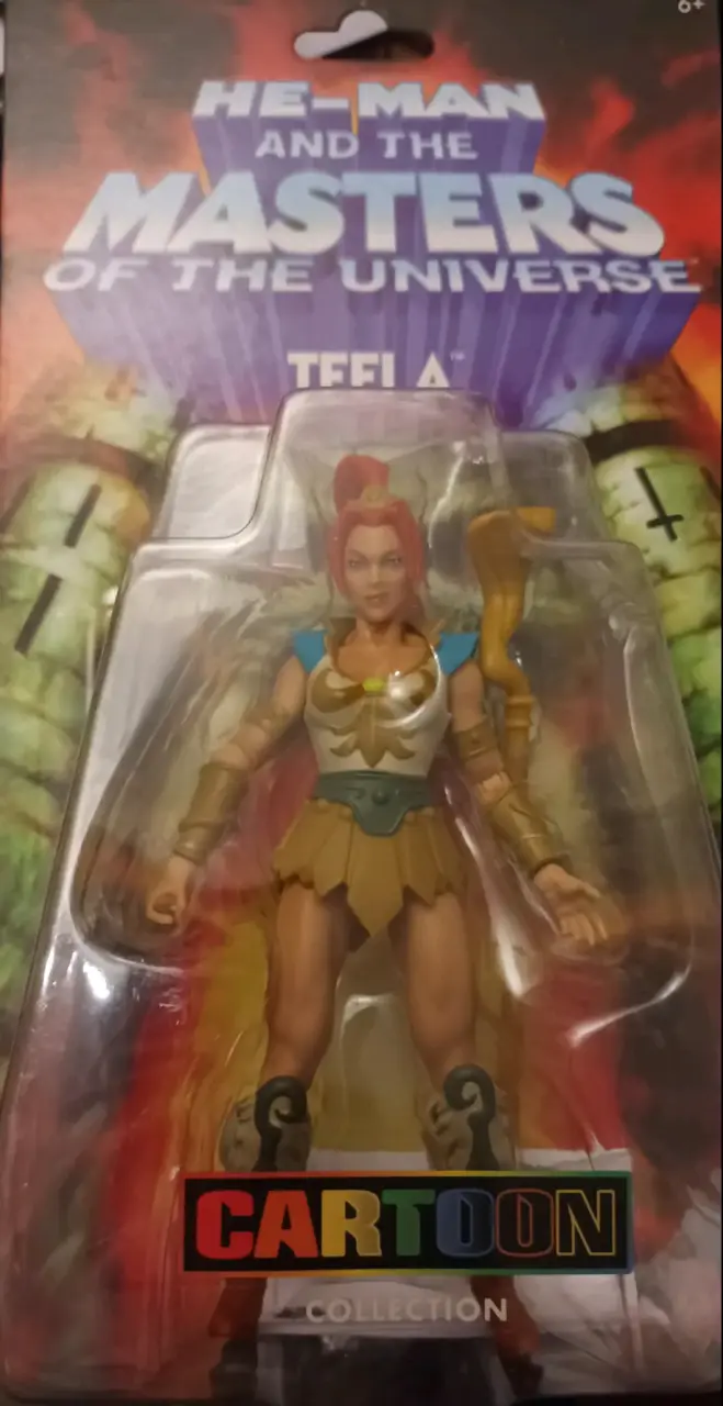Figura de acción Teela de He-Man y los Amos del Universo
