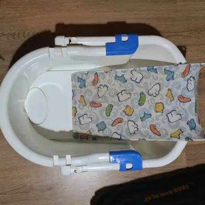 Tina de baño para bebé con soporte - miniatura 2
