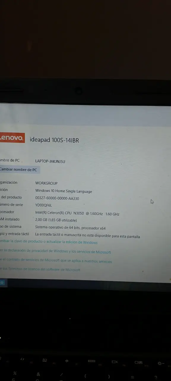 Laptop Lenovo - 3