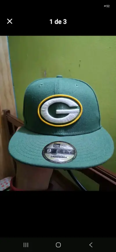 Gorra New Era 9Fifty Snapback Verde - miniatura 1