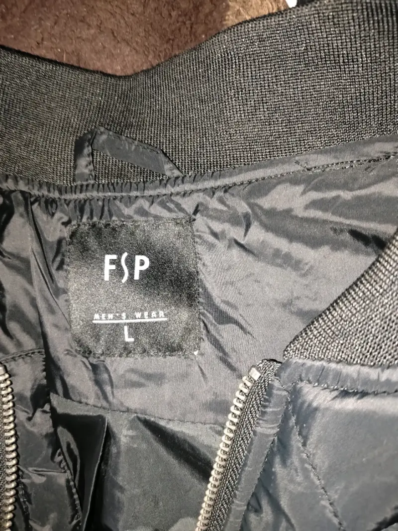 Chaqueta acolchada negra para hombre FSP - 2