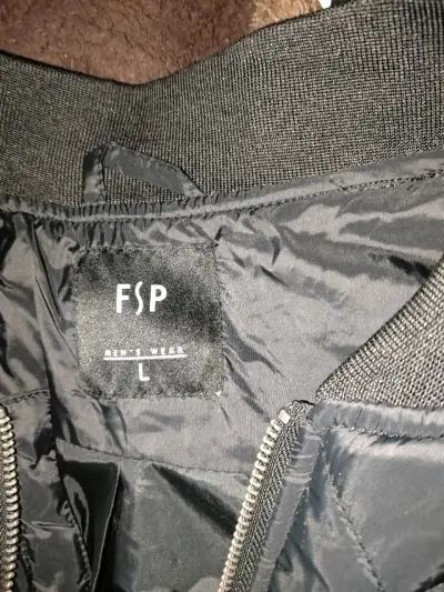 Chaqueta acolchada negra para hombre FSP - miniatura 2