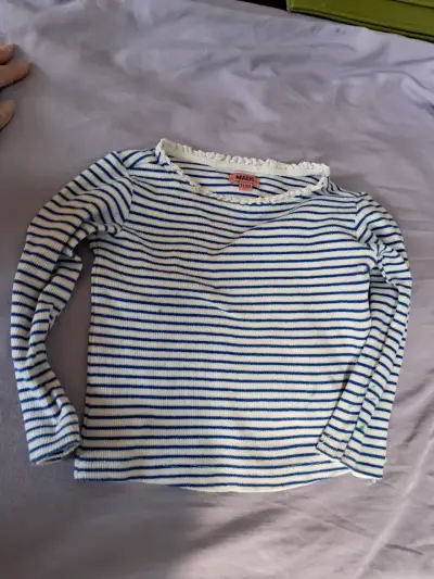 Polera rayada para niña Magic - miniatura 1