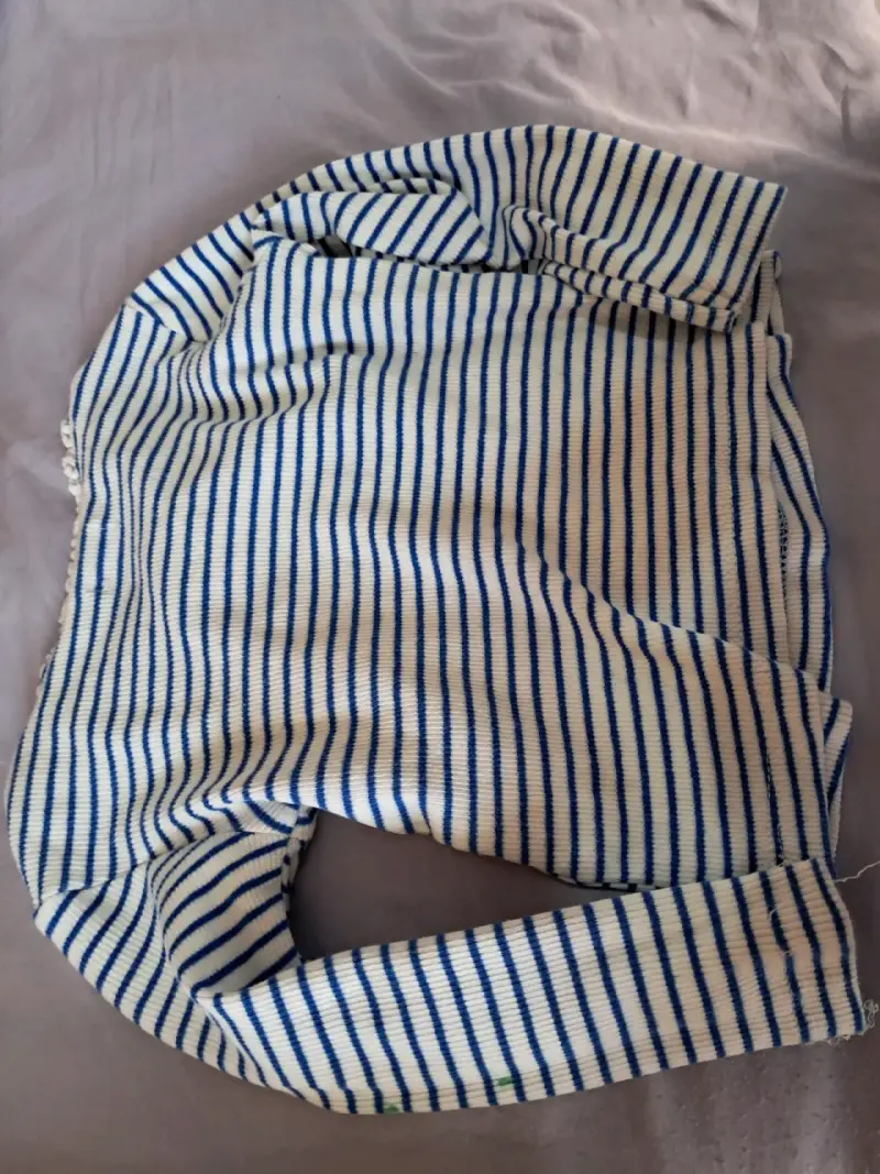Polera rayada para niña Magic - 2