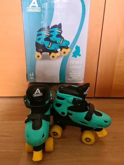 Patines ajustables para niños Avalanche 4 ruedas - miniatura 1