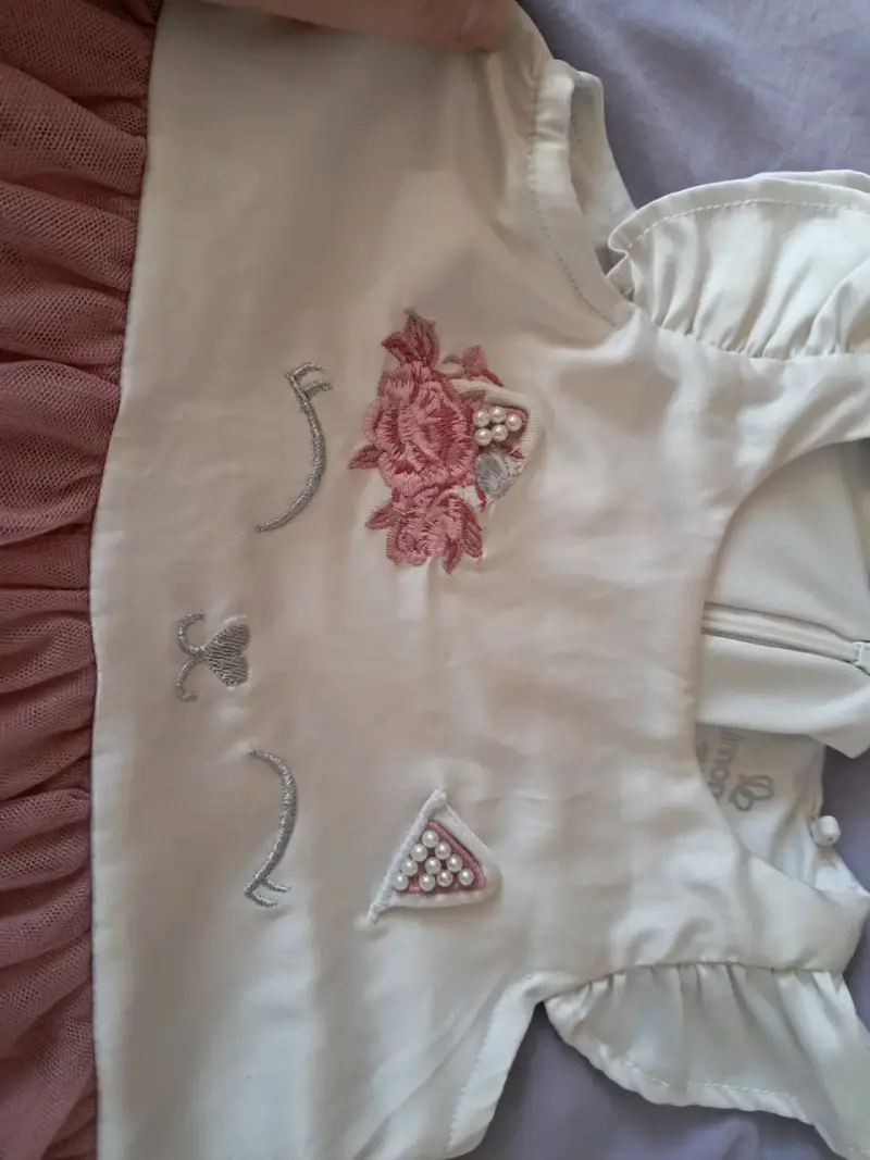 Vestido de niña Limonada con diseño de gatito - 2