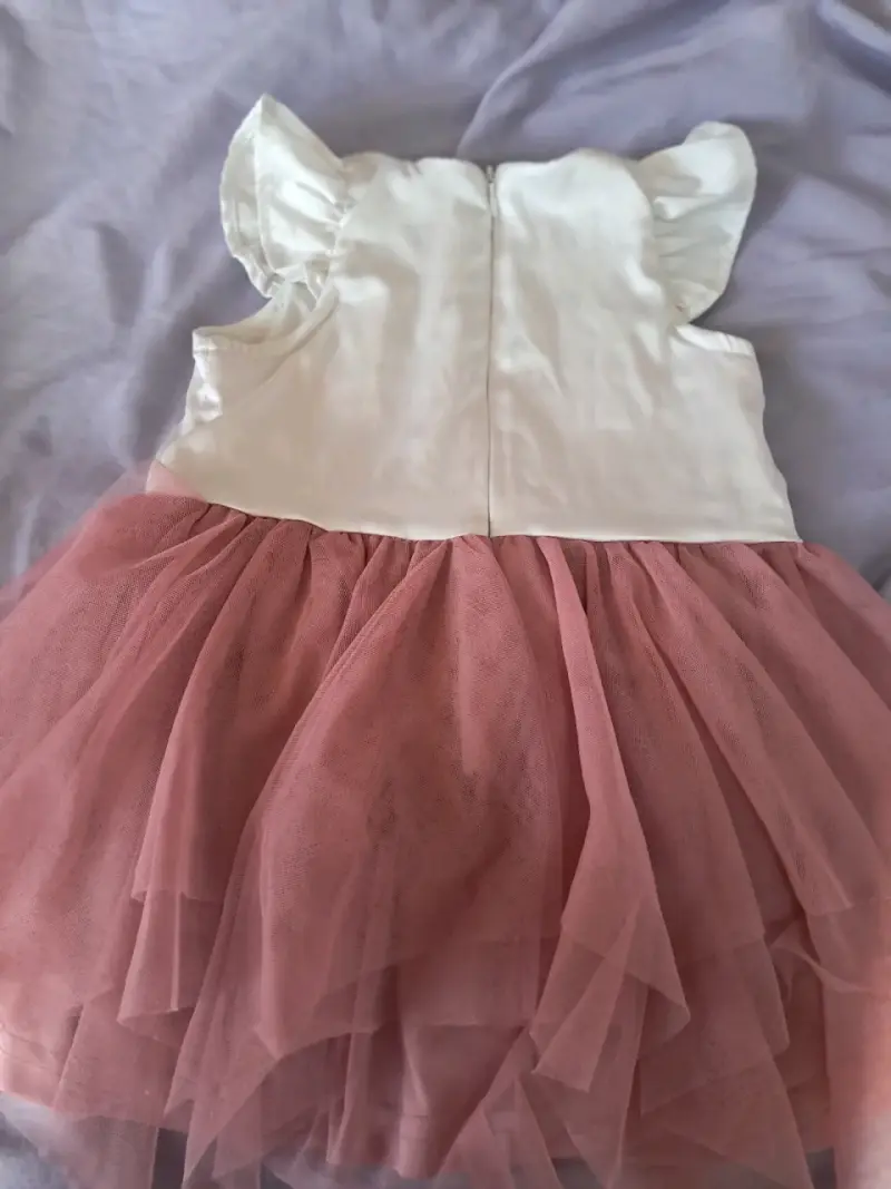 Vestido de niña Limonada con diseño de gatito - 3