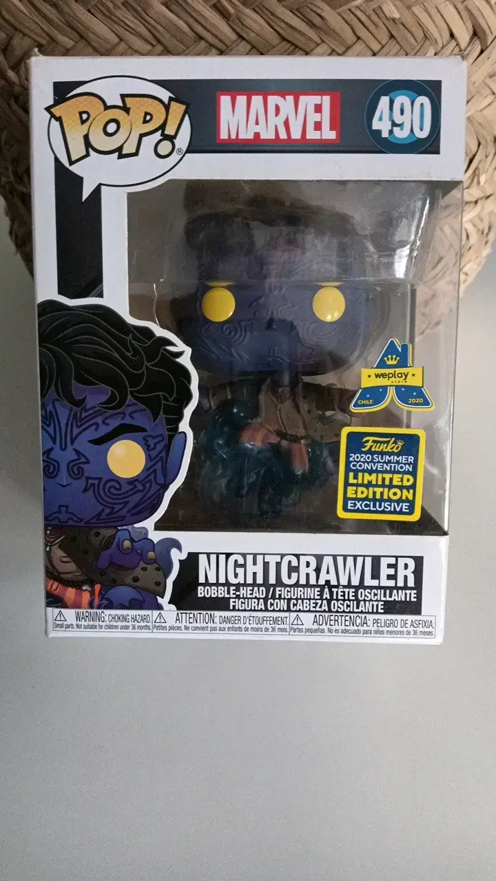 Funko Pop Nightcrawler Marvel Edición Limitada
