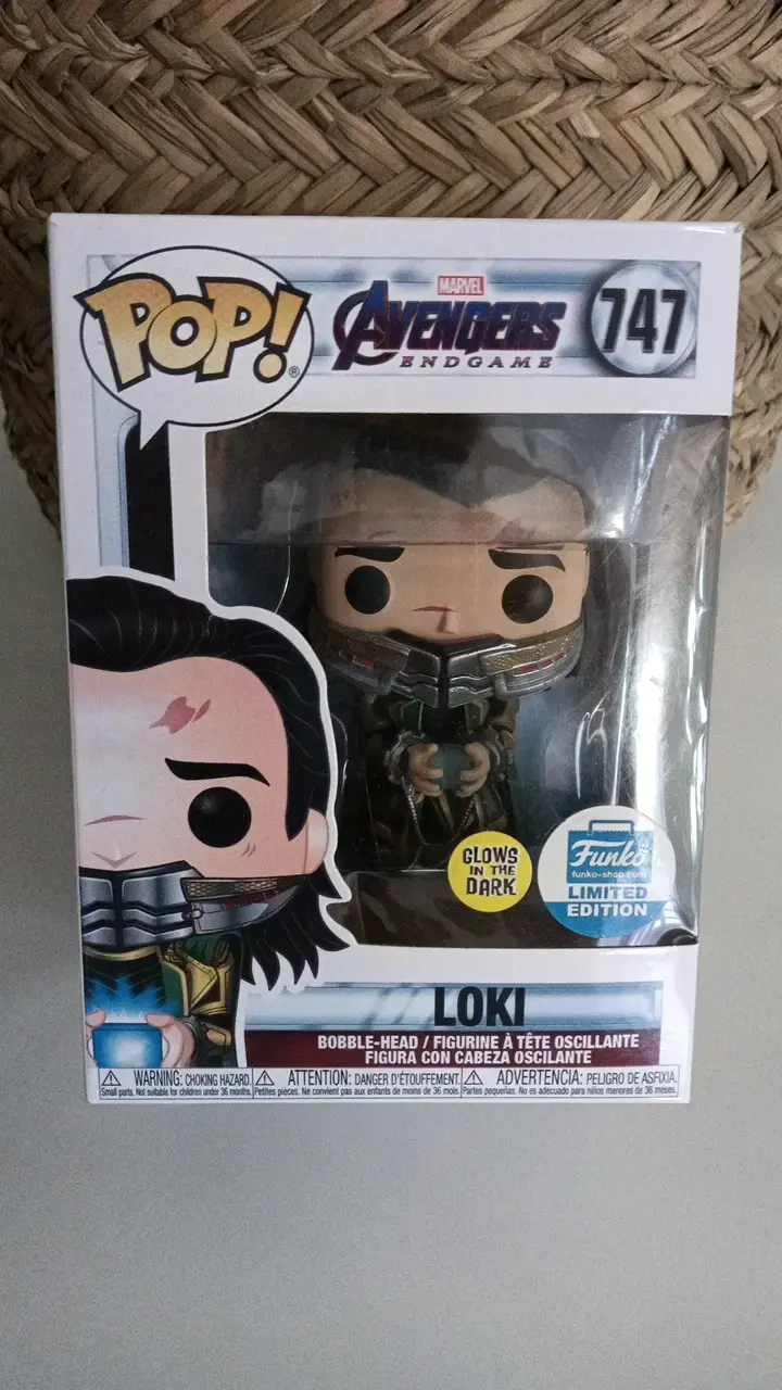 Funko Pop Loki Edición Limitada Brilla en la Oscuridad