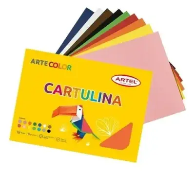 Pack de Cartulinas de Colores Artel 18 Hojas - miniatura 1