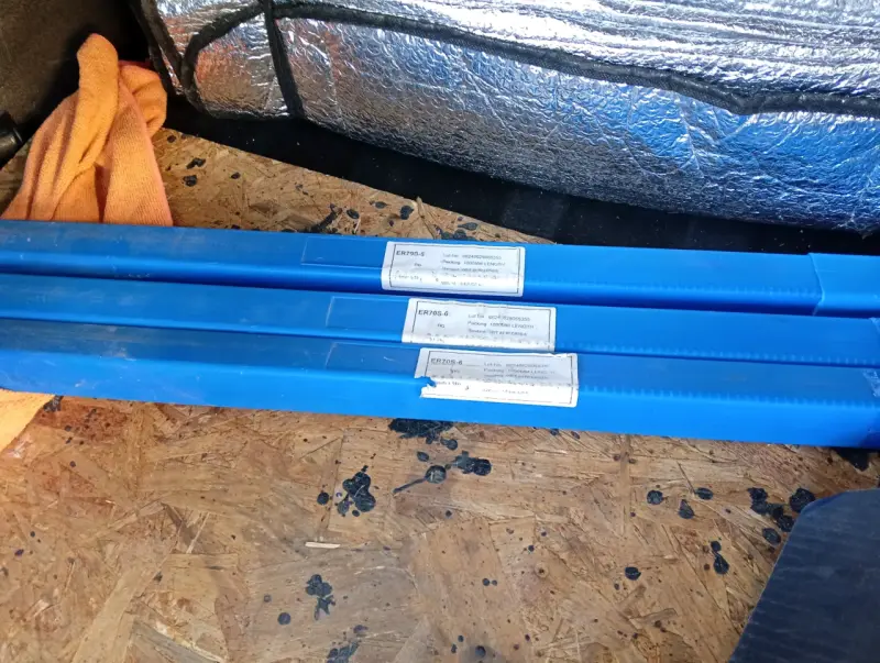 Tubos de acero ER705-6 para soldadura