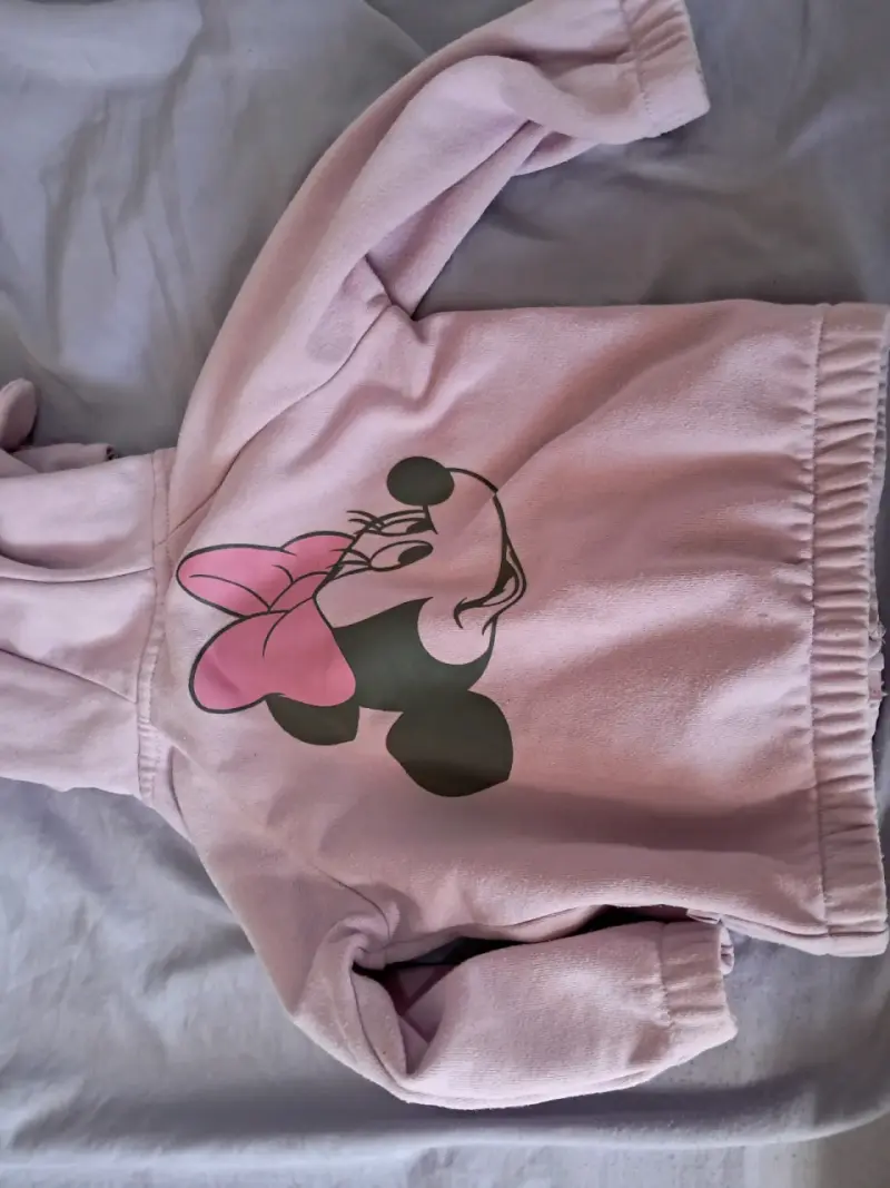 Polerón rosado de Minnie Mouse para bebé - 3