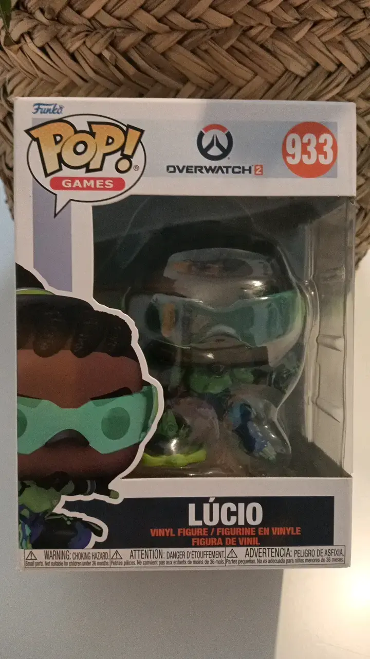 Figura Funko Pop Lúcio Overwatch 2