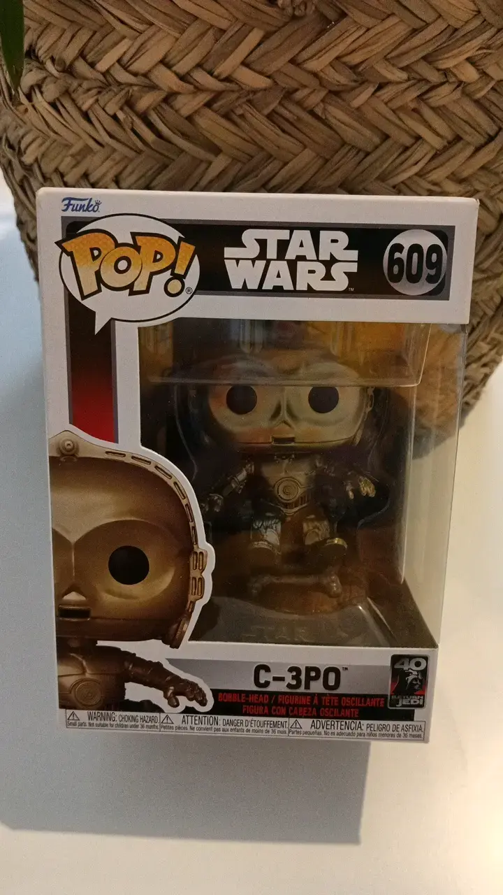 Funko Pop Star Wars C-3PO Edición 40 Aniversario