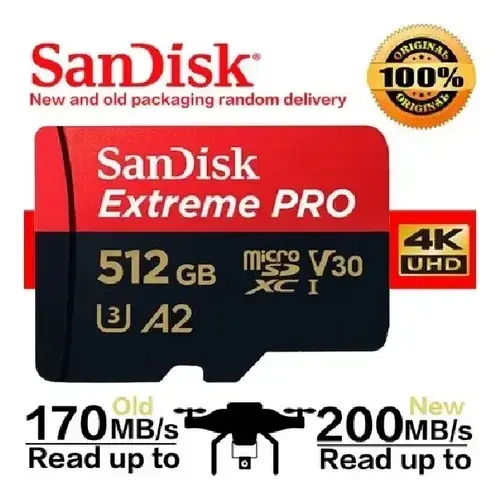 Tarjeta MicroSD SanDisk Extreme Pro 512GB - 2