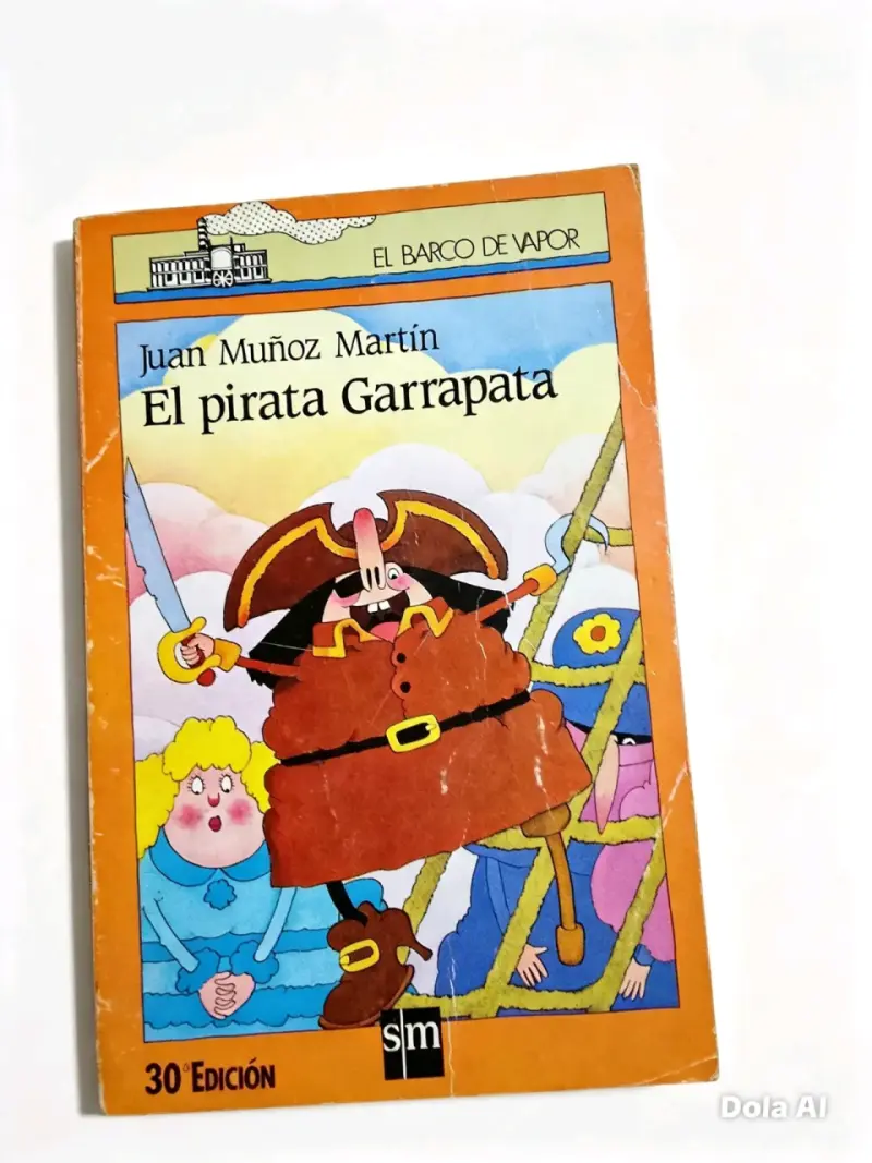 Libro El Pirata Garrapata de Juan Muñoz Martín