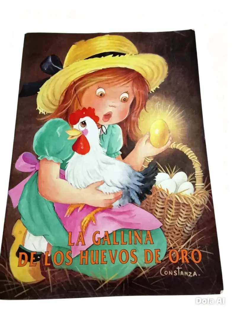 Libro infantil 'La Gallina de los Huevos de Oro'