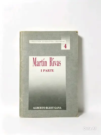Libro Martín Rivas de Alberto Blest Gana - 2 partes - miniatura 1