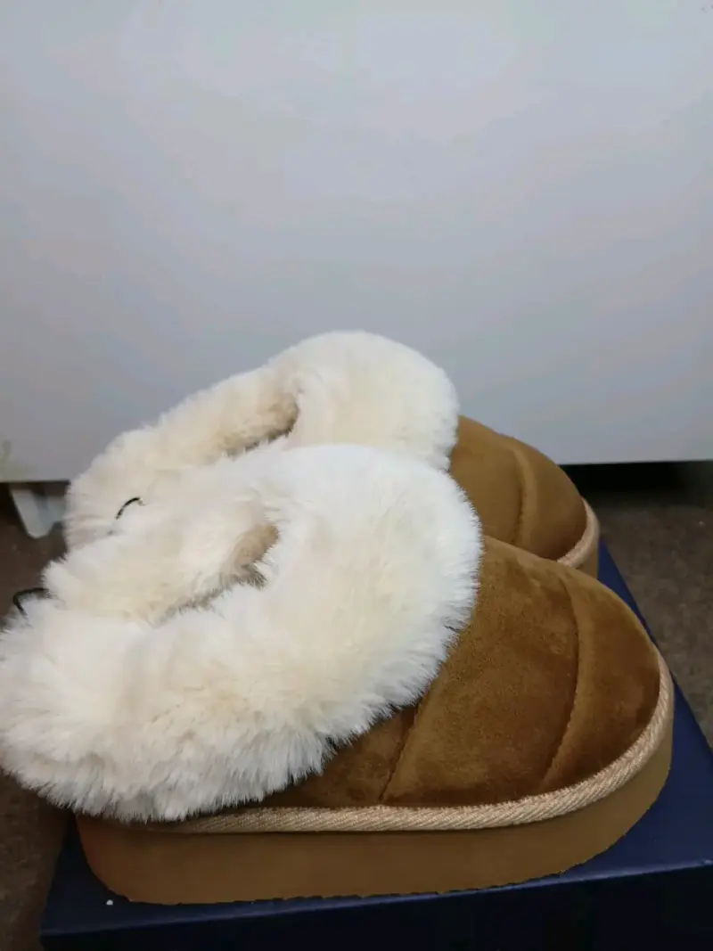 Pantuflas de invierno con forro de felpa - 2