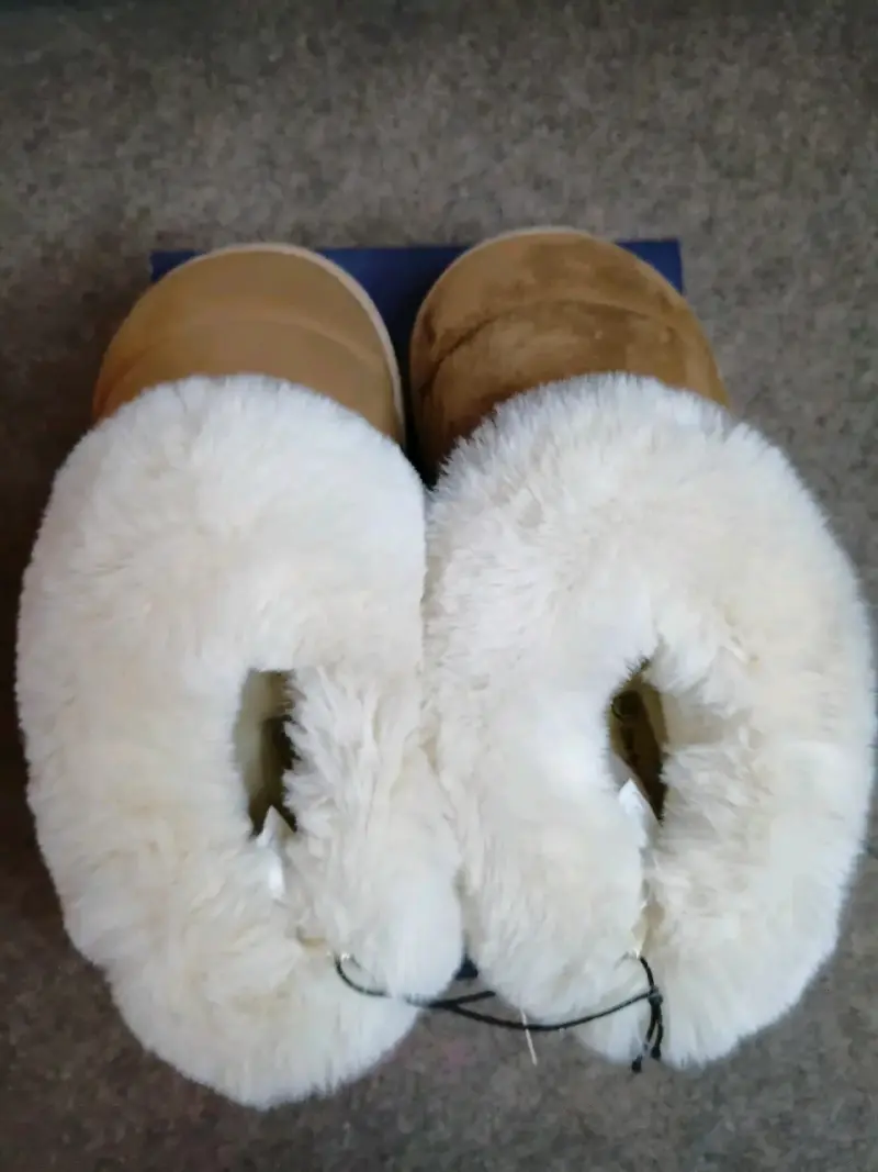 Pantuflas de invierno con forro de felpa - 3