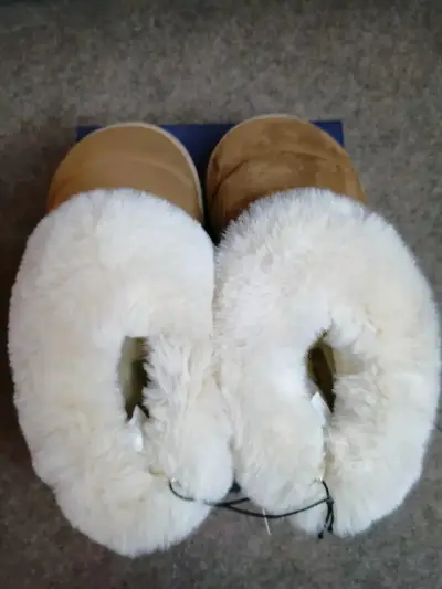 Pantuflas de invierno con forro de felpa - miniatura 3