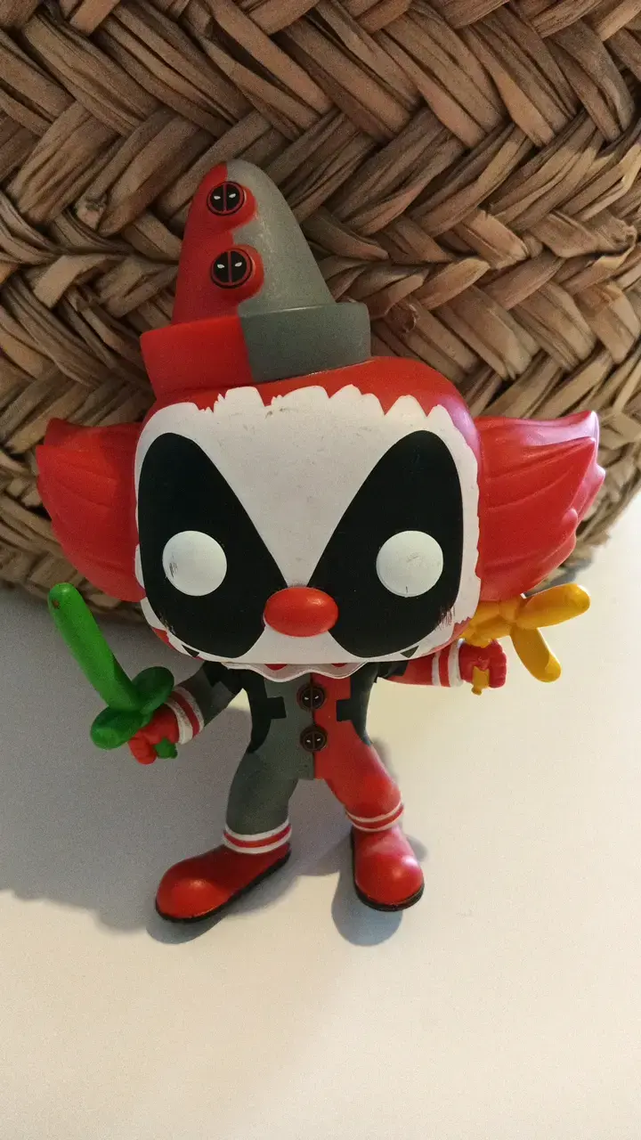 Figura de colección payaso Deadpool Funko Pop