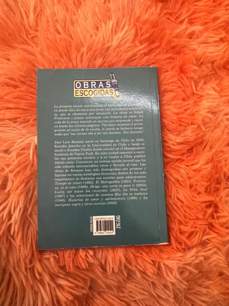 Libro 'Francisca, yo te amo' de José Luis Rosasco - 2