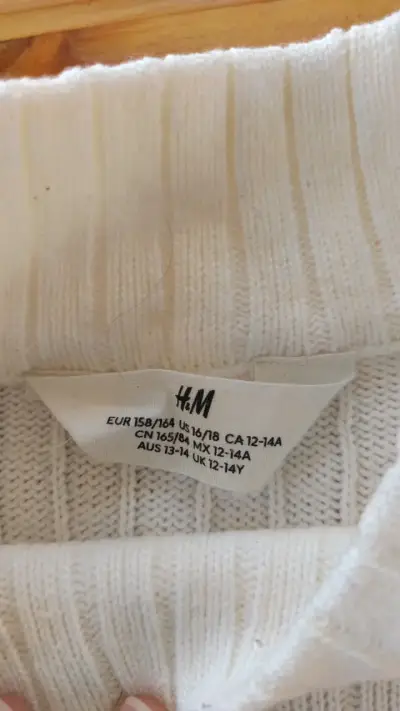 Suéter de rayas blanco y negro H&M - miniatura 2