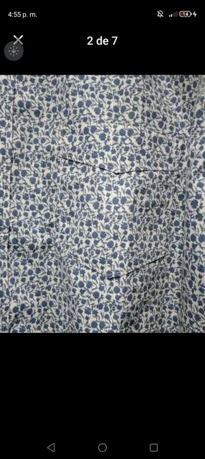 Camisa de hombre estampada talla 3XL - miniatura 1