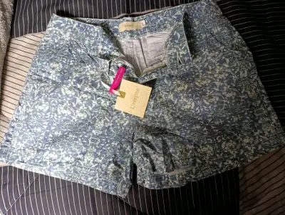 Shorts estampados de algodón Unanyme talla L - miniatura 1