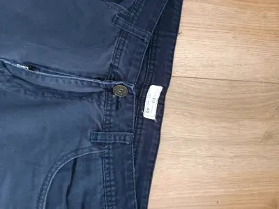 Pantalones azul oscuro para hombre talla 46 - miniatura 2