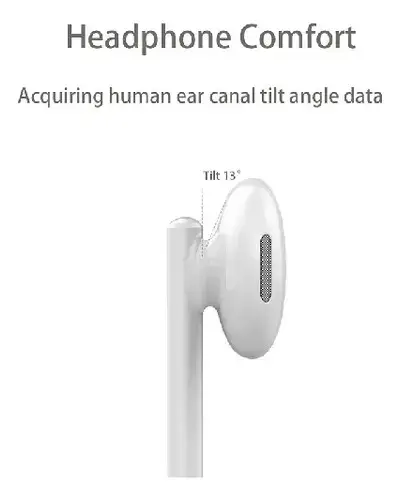 Auriculares Huawei con conector USB-C blancos - miniatura 2