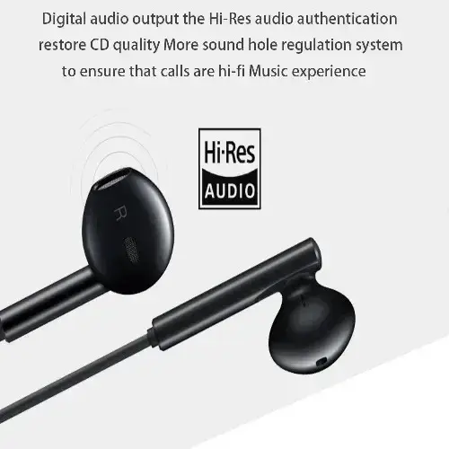 Auriculares Huawei con conector USB-C blancos - 4