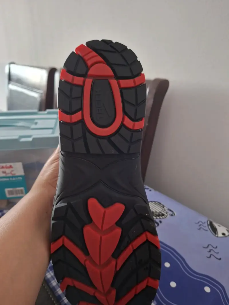Botas de seguridad marrones con suela antideslizante - 2