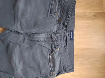 Pantalones grises casuales para hombre Arrow - miniatura 2