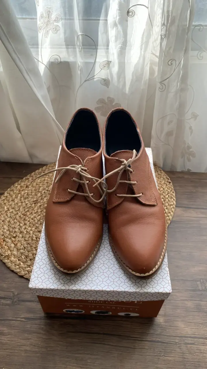 Zapatos de cuero camel Istanbul talla 36 - 1