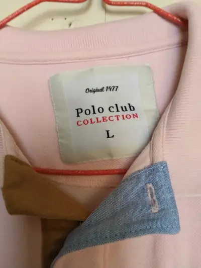Polera Polo Club Rosa Talla L - miniatura 1