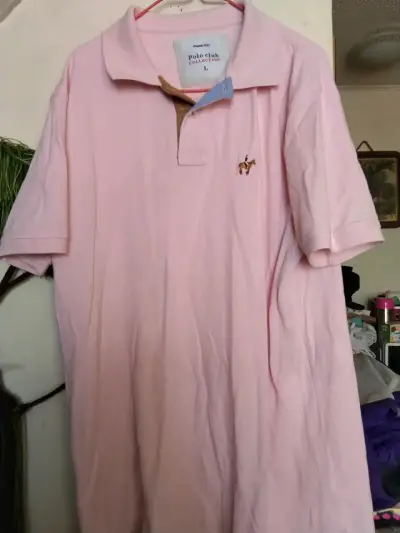 Polera Polo Club Rosa Talla L - miniatura 2