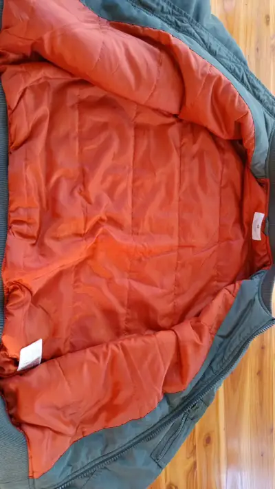 Chaqueta bomber verde para niños H&M - miniatura 4