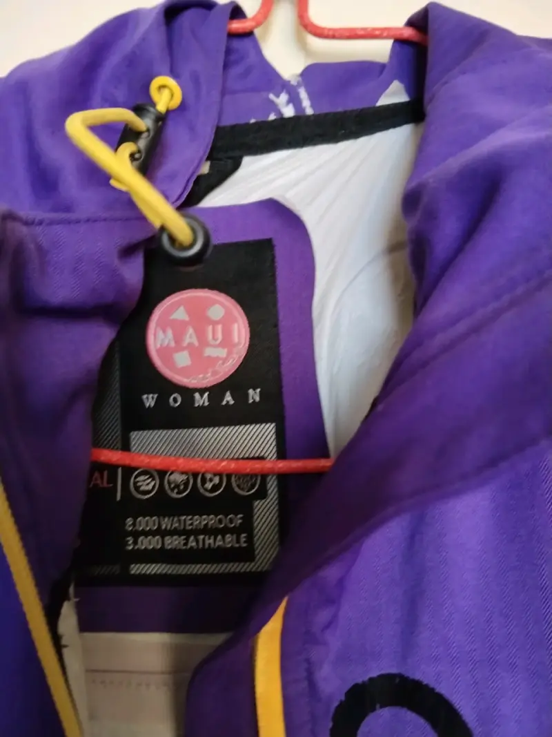 Chaqueta Impermeable Mujer Maui Morada - 1