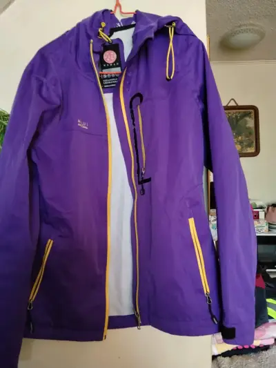 Chaqueta Impermeable Mujer Maui Morada - miniatura 2